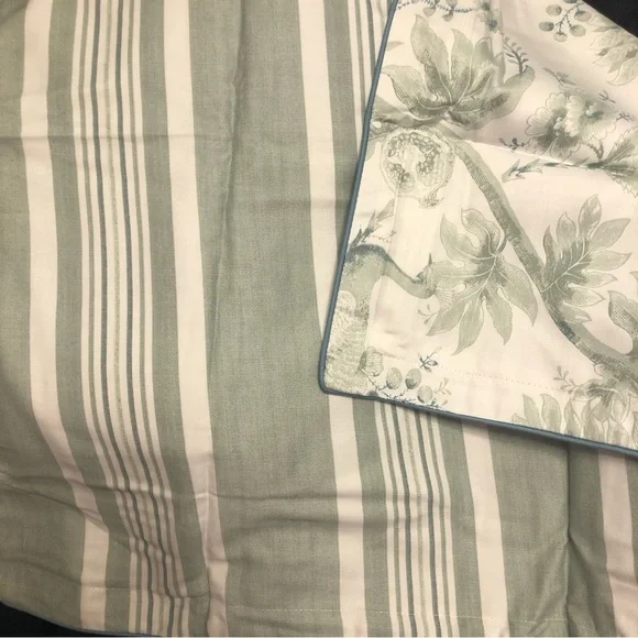 NWOT Lauren Ralph Lauren Julianne Duvet Set King, Sage